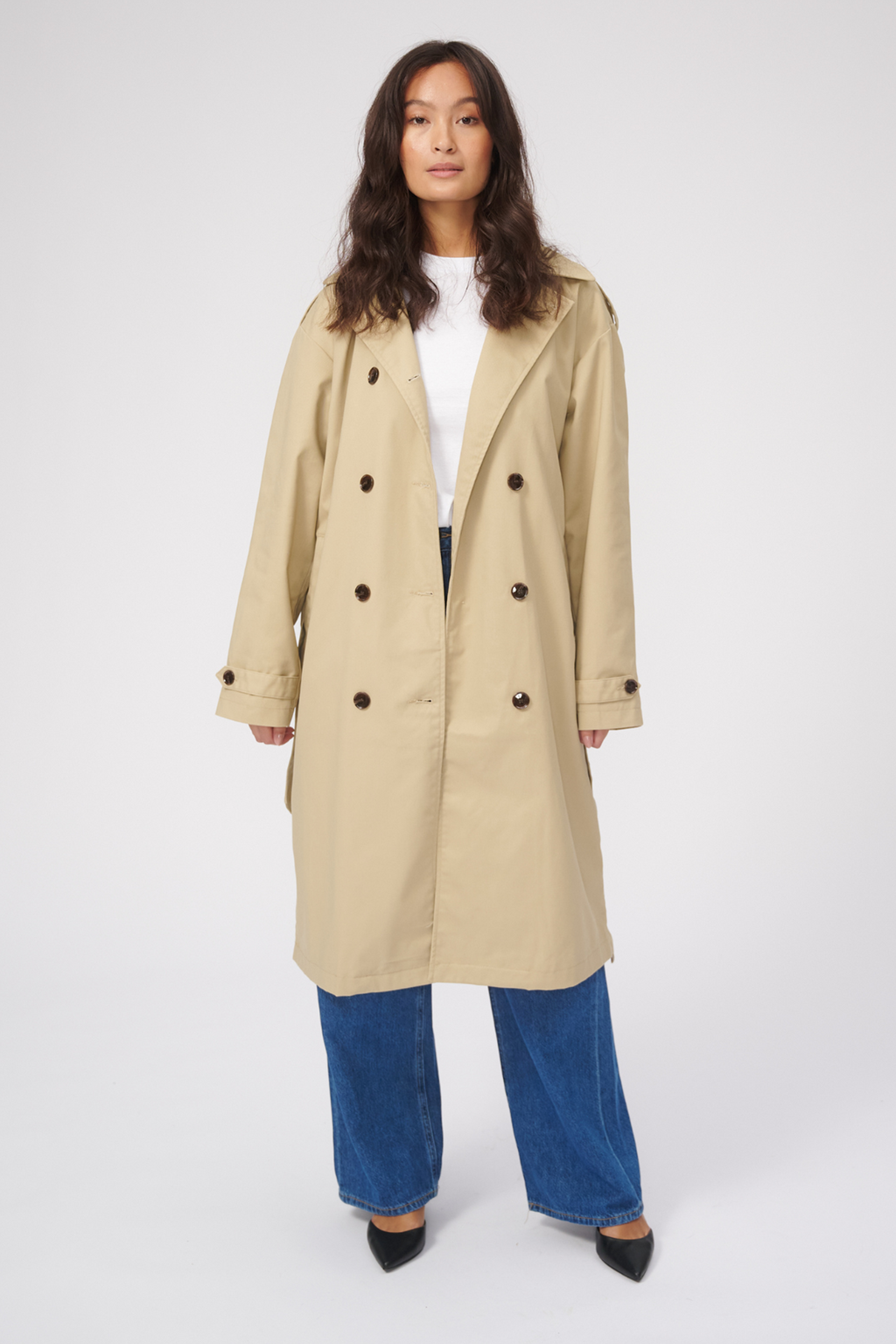 Linea Trenchcoat - Beige