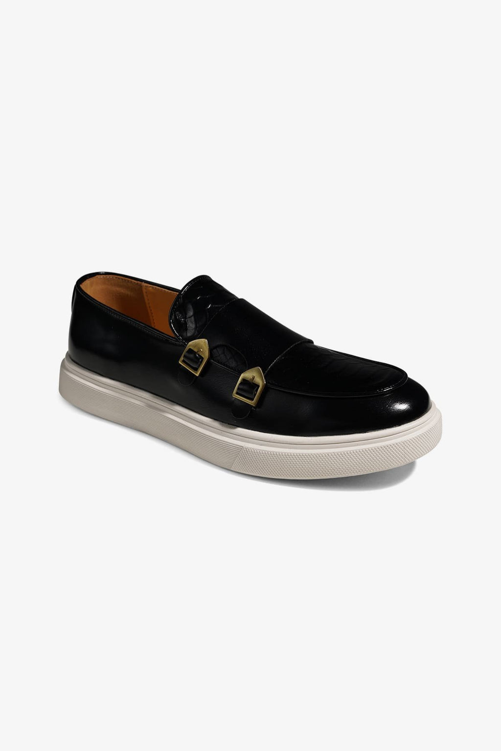 Loafers Leder Trense - Schwarz