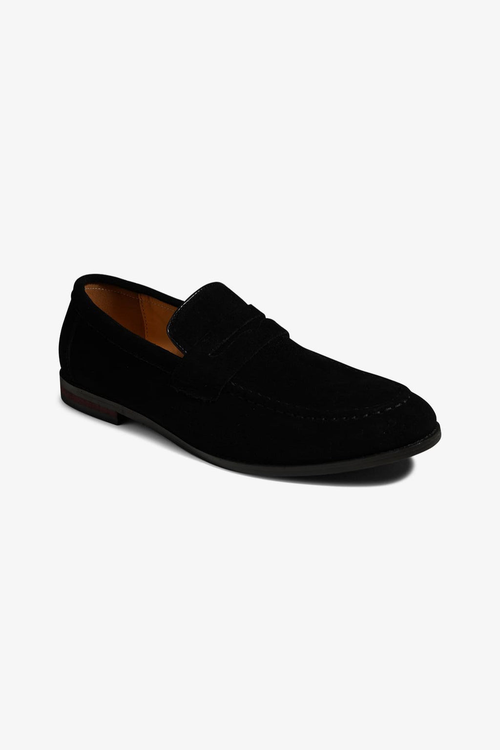 Loafers Wildleder - Schwarz