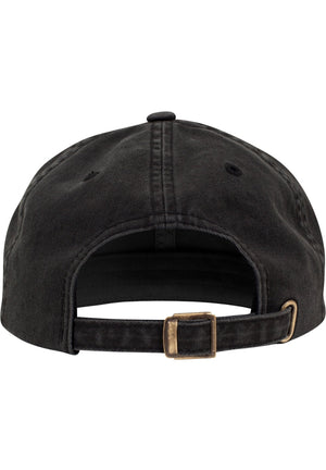 Low Profile Destroyed Cap - Black - TeeShoppen Group™ - Accessories - TeeShoppen