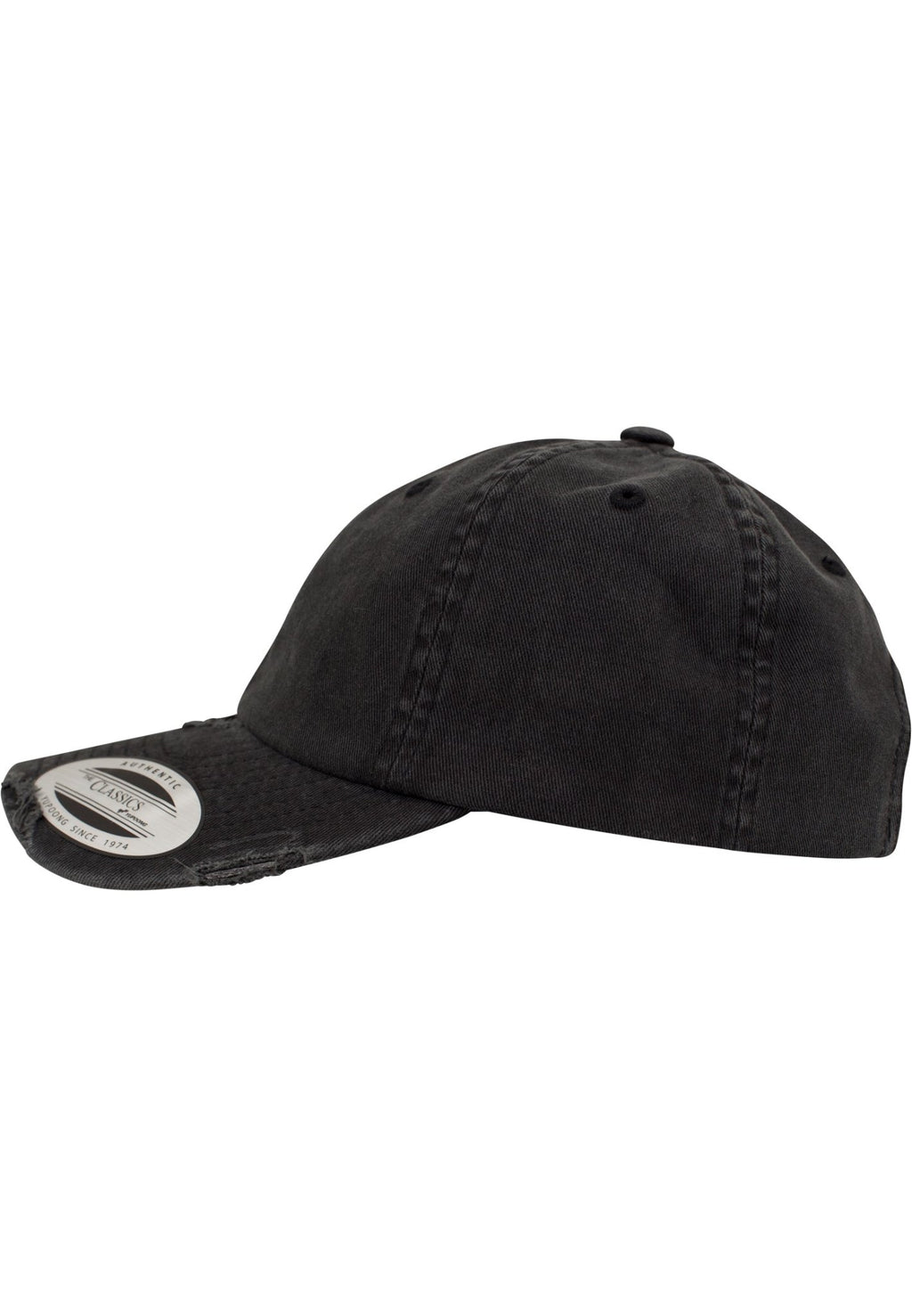 Low Profile Destroyed Cap - Schwarz