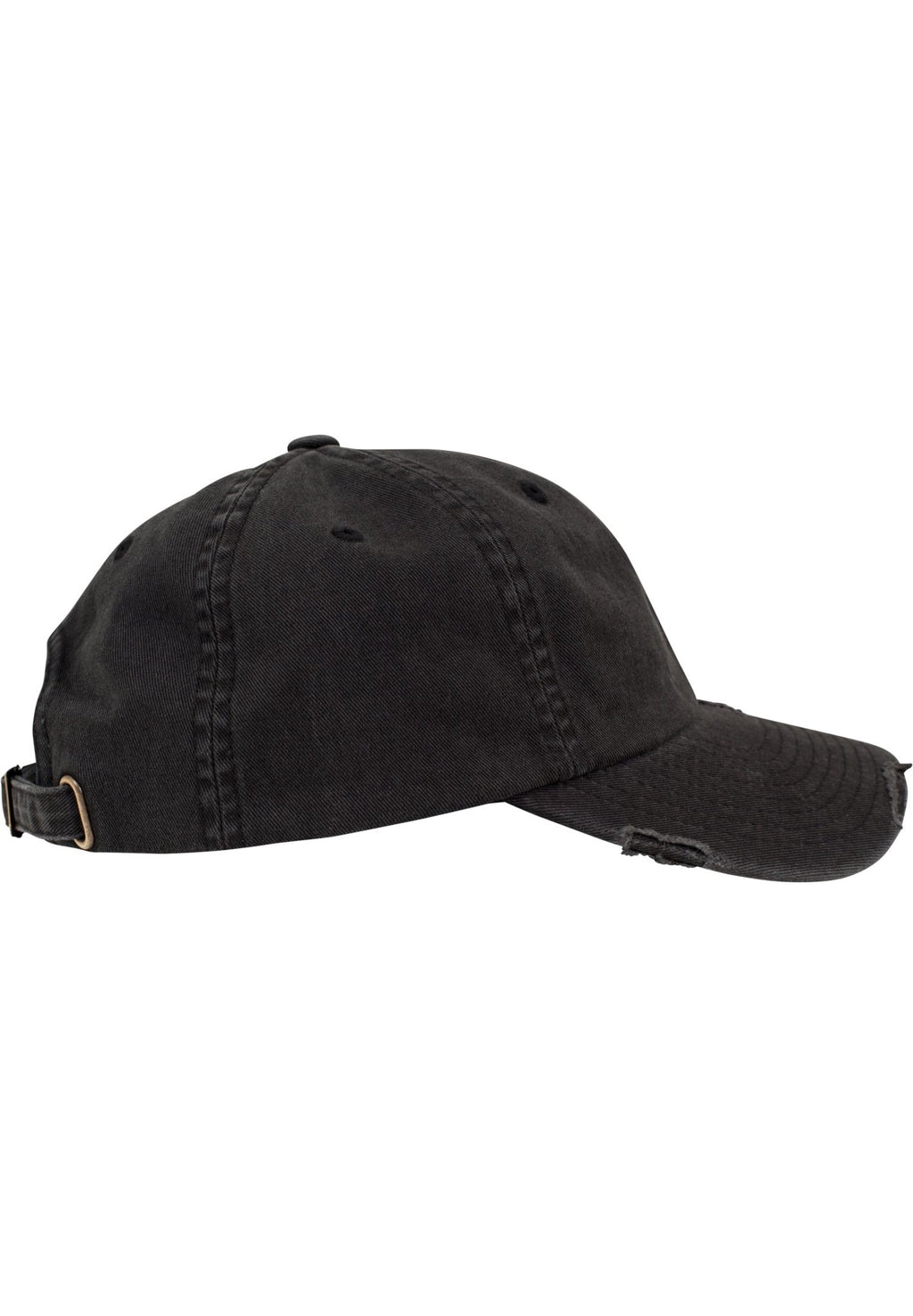 Low Profile Destroyed Cap - Schwarz