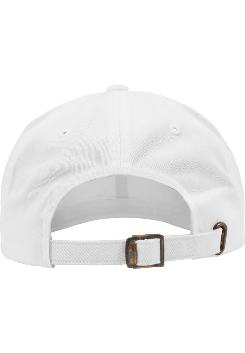 Low Profile Destroyed Cap - White - TeeShoppen Group™ - Accessories - TeeShoppen