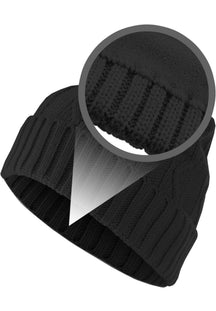 Next Beanie Cable Flap - Schwarz