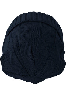 Next Beanie Cable Flap - Navy