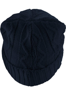 Next Beanie Cable Flap - Navy