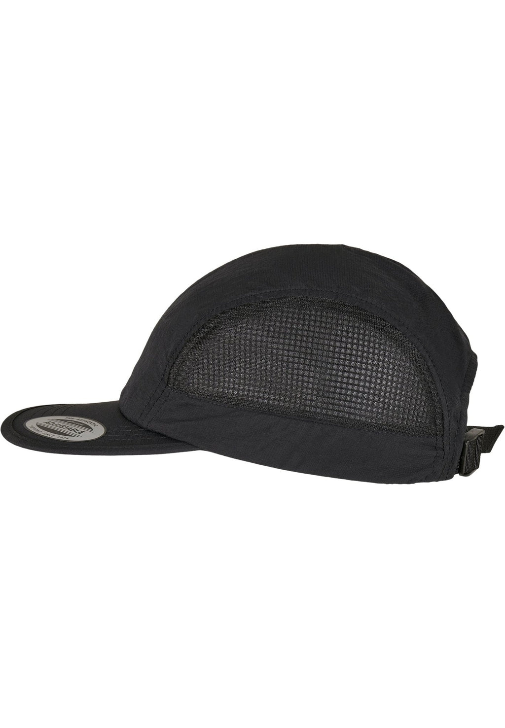 Nylon Snapback - Schwarz