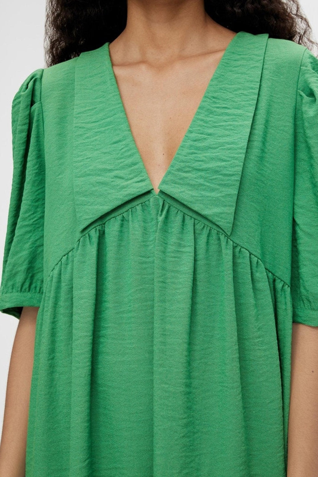 Alaia langes Kleid - Artischockengrün