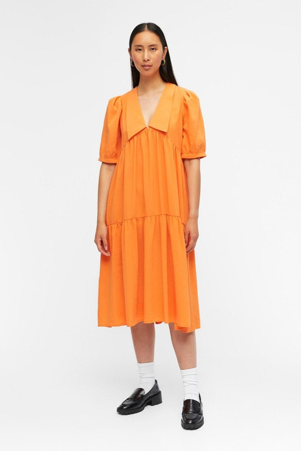 Alaia Langes Kleid - Herbst Sonnenuntergang