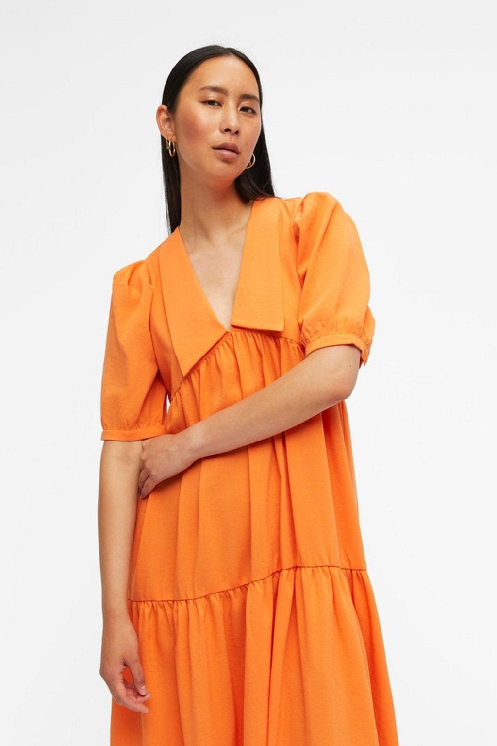Alaia Langes Kleid - Herbst Sonnenuntergang