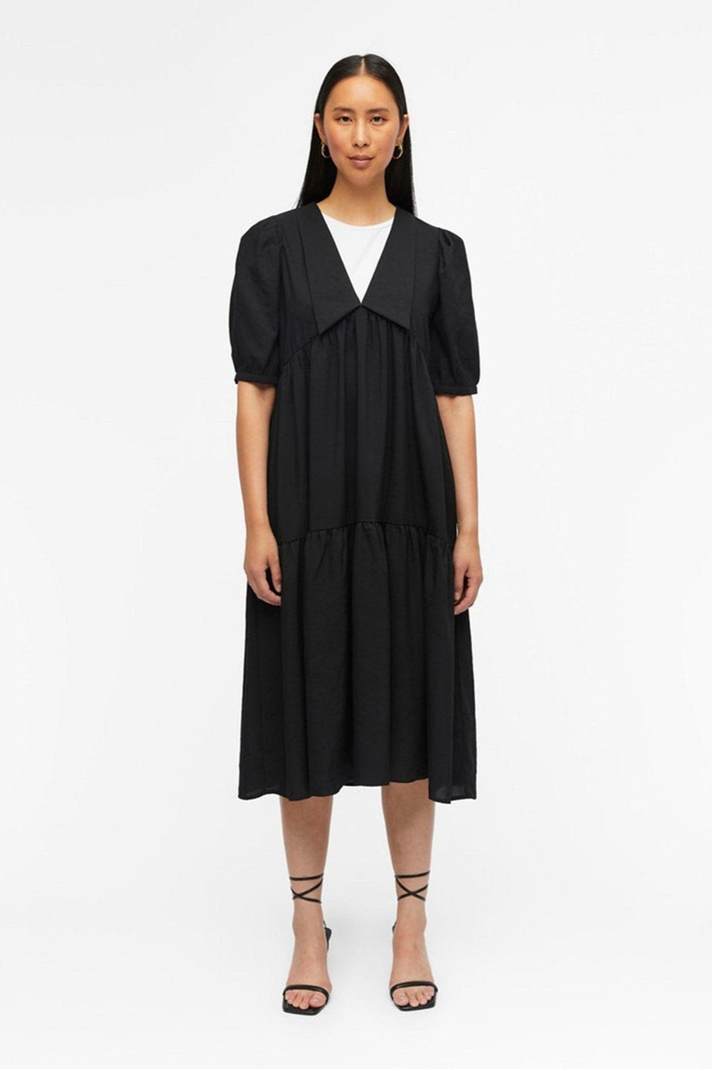 Alaia langes Kleid - schwarz