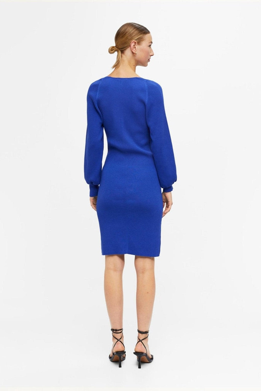 Agnes Strik Kjole - Clematis -blau