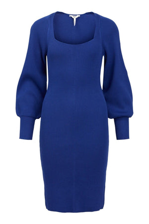 Agnes Strik Kjole - Clematis -blau