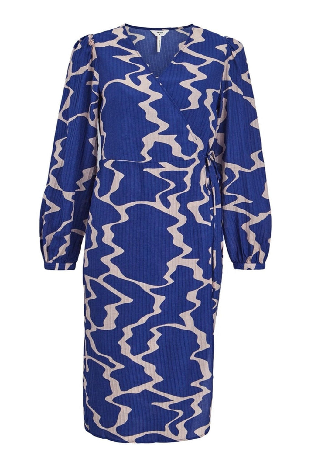 Vanja Wrap Kjole - Clematis Blau