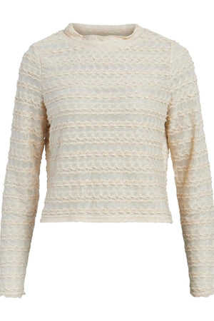Runa Langærmet Bluse - Sandschale