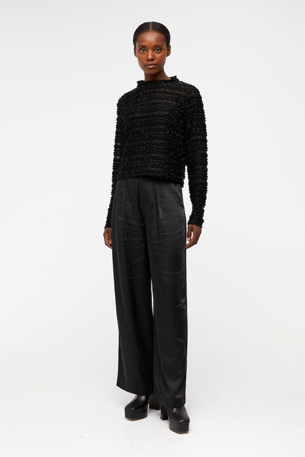 Runa Langærmet Bluse - sortieren