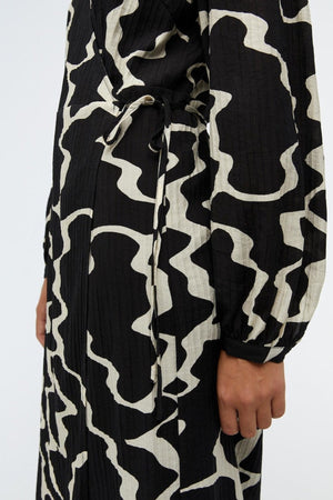 Vanja Wrap Kjole - sortieren