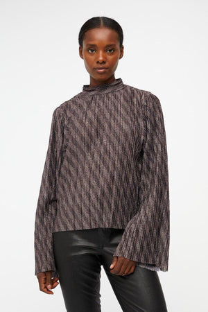 Lux Langærmet Bluse - sortieren