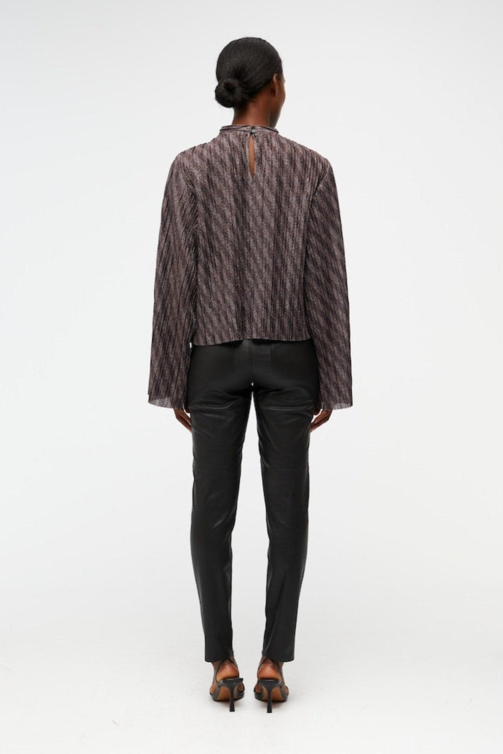 Lux Langærmet Bluse - sortieren