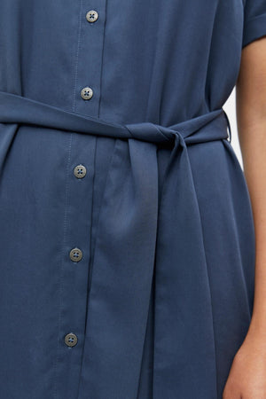 Tilda Maxi Kjole - Blue Indigo