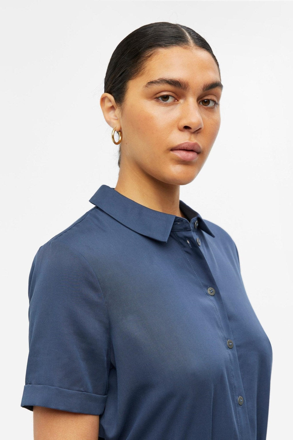 Tilda Maxi Kjole - Blue Indigo