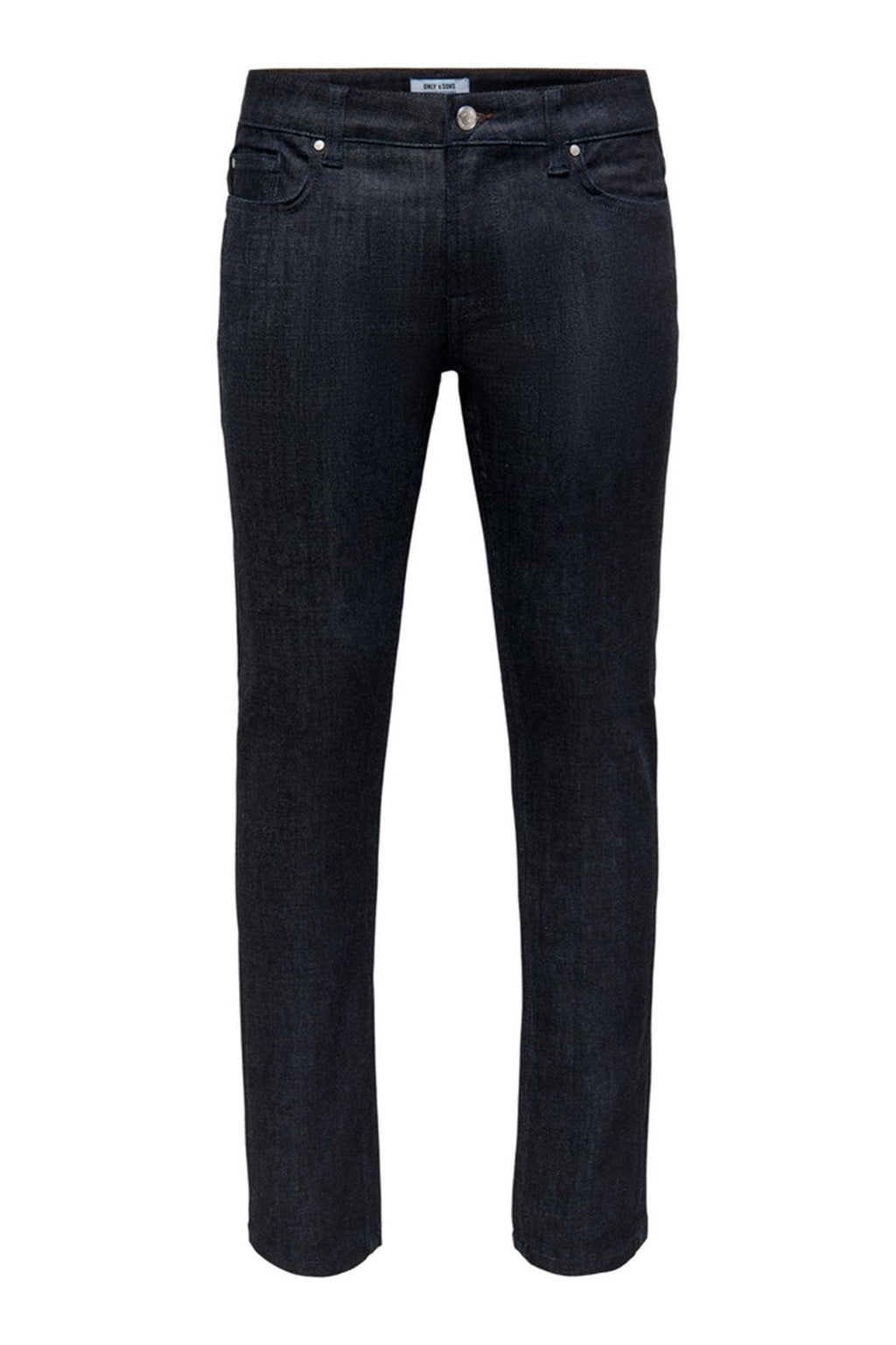 Loom Slim Raw Jeans - Blue Denim