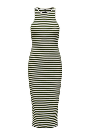 Lany Maxi Kjole - Gewehrgrün