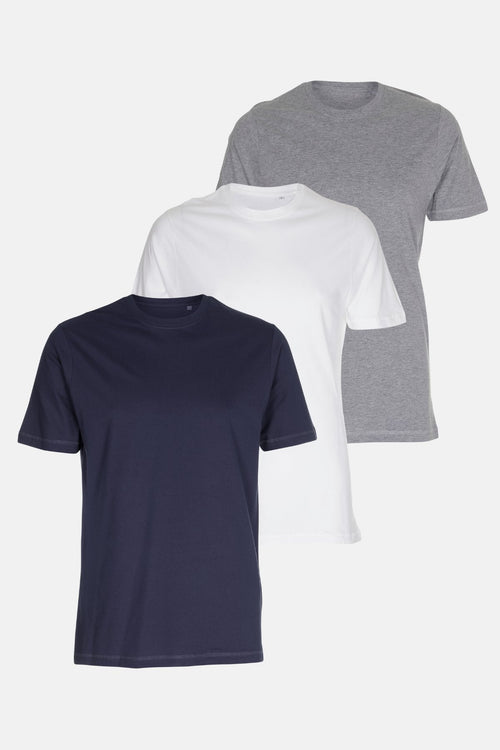 Organic Basic T - Shirts - Package Deal (3 pcs.) (Email) - TeeShoppen Group™ - T - shirt - TeeShoppen