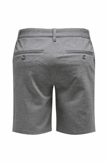 Performance Shorts - graue Melange