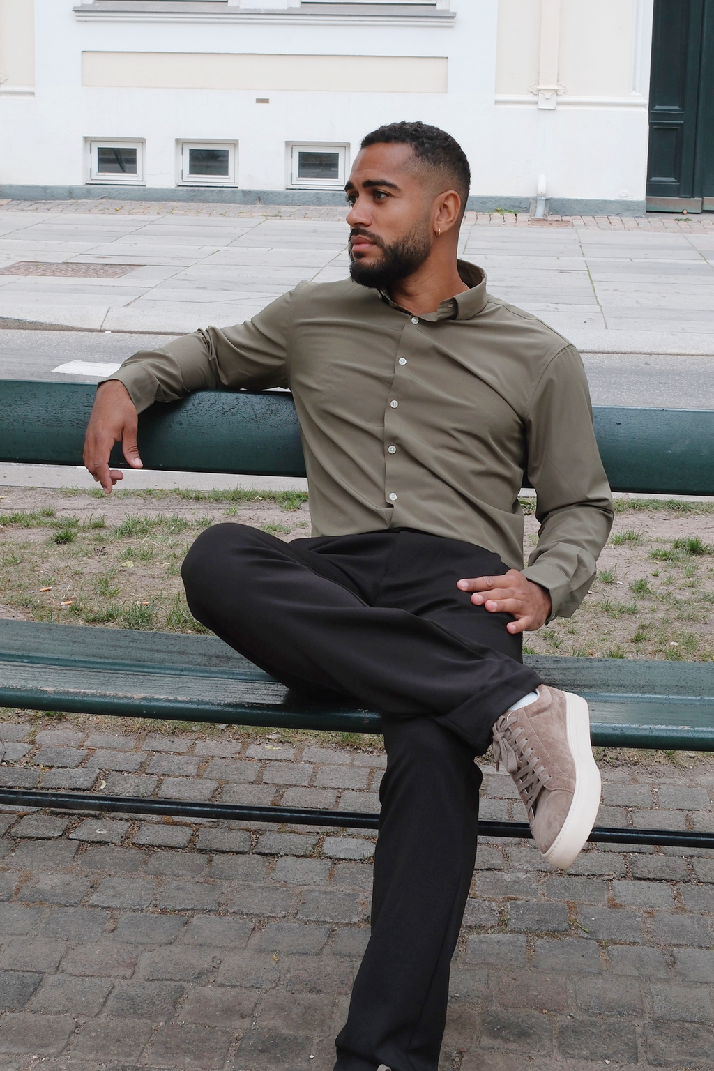 The Original Prämie Performance Hemd - Olive