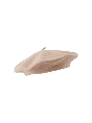 Fransk Wool Beret - Silver Nerk