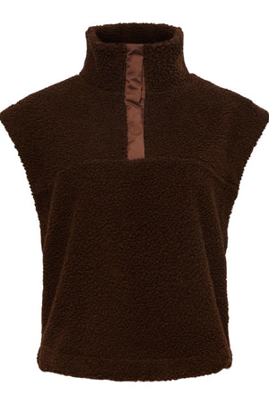 Daisy Vest - Chicorée Kaffee