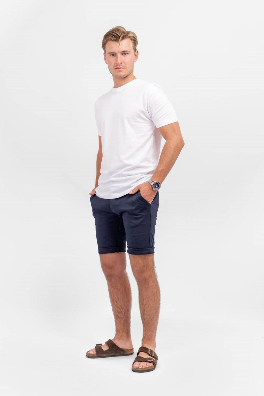 Chino Shorts - Marine