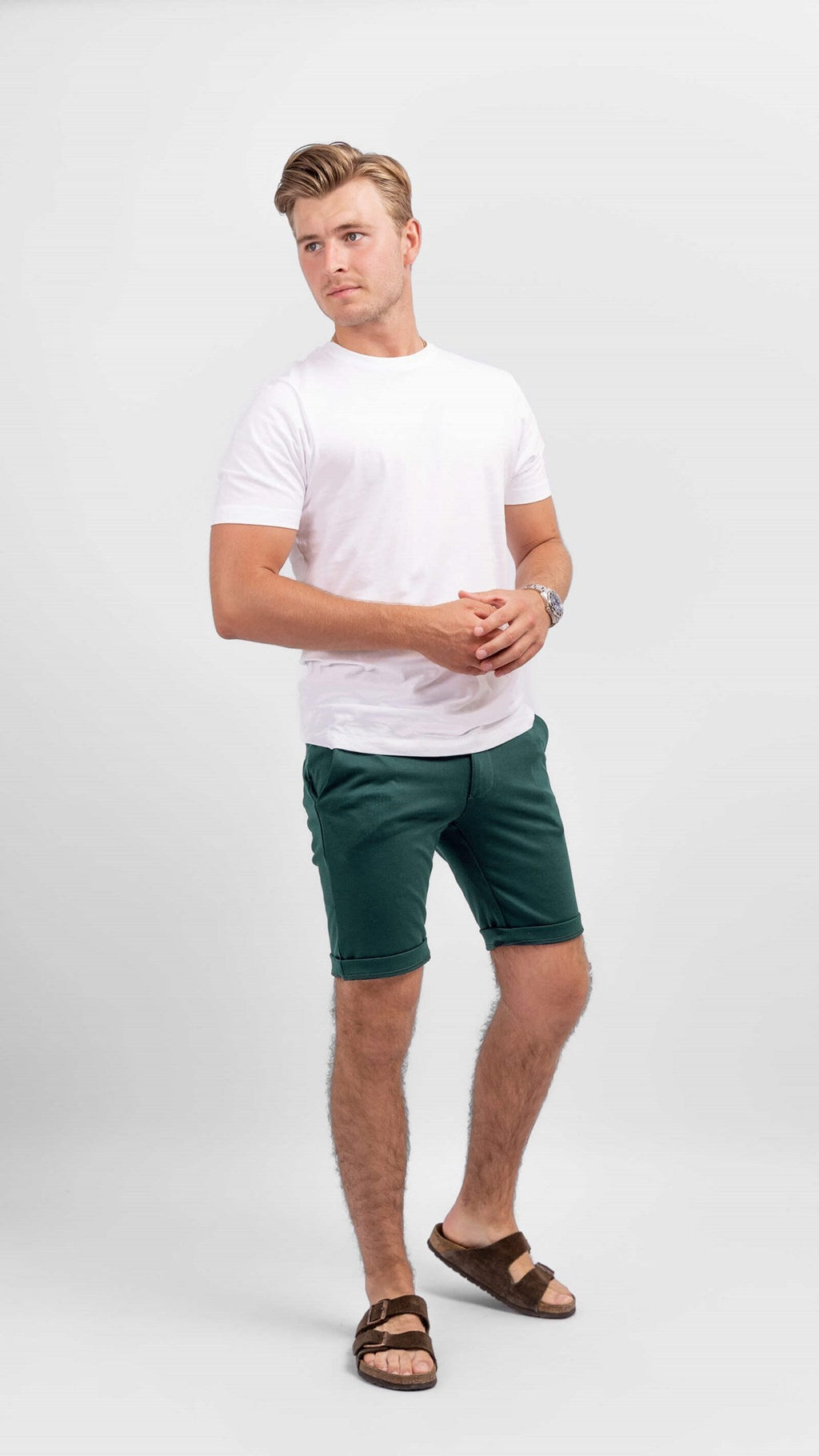 Performance Shorts - Flaschengrün