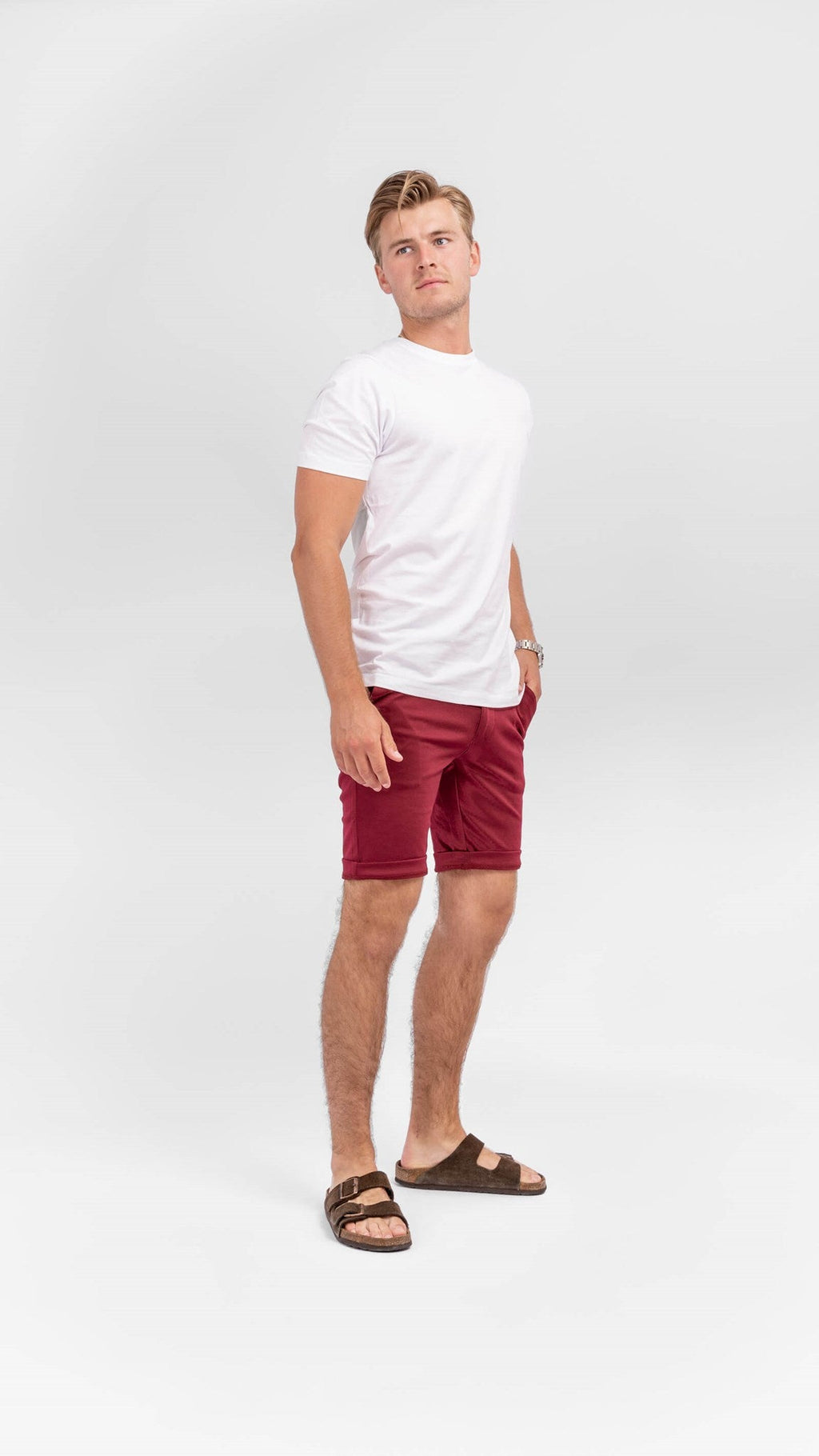 Performance Shorts - Burgunder