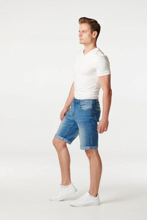 Denim Shorts - Blau