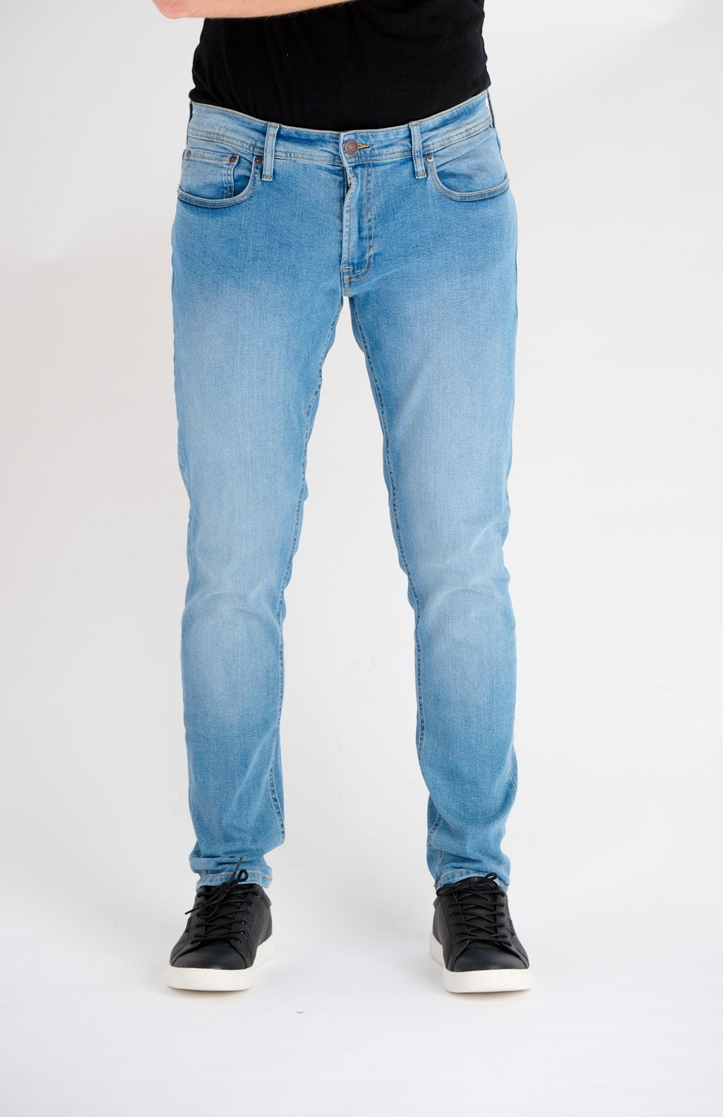 The Original Performance Jeans (schlank) - Hellblauer Denim