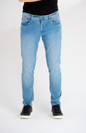 The Original Performance Jeans (schlank) - Hellblauer Denim