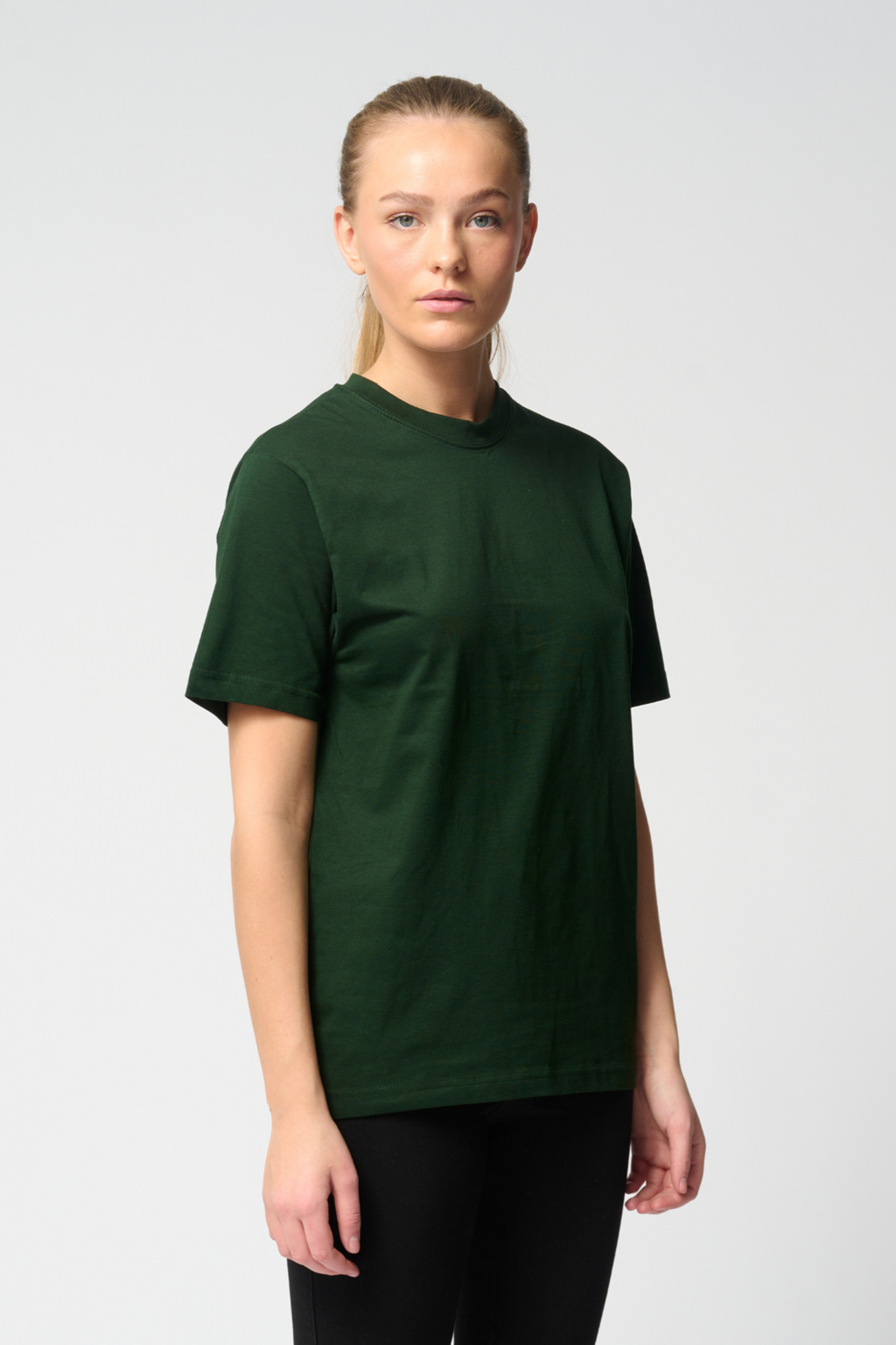 Oversized T -Shirt - Flaschengrün