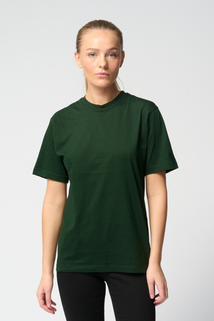 Oversized T -Shirt - Flaschengrün