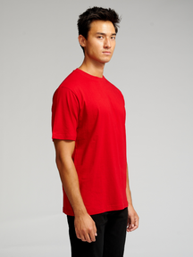 Oversized T -Shirt - Dänemarks Rot