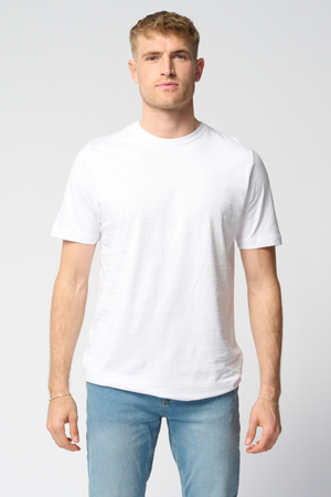 Basic T-shirt - Weiß