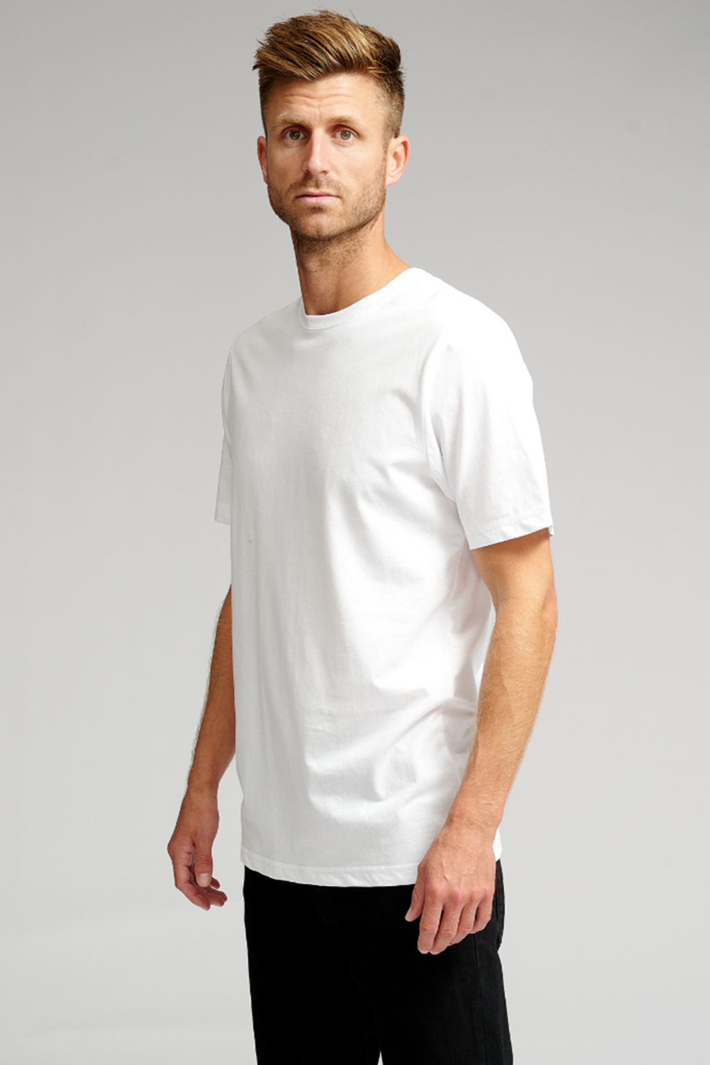 Basic T-shirt - Weiß