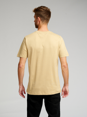 Basis T-shirt - Beige