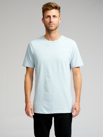 Basis T-shirt - Hellblau