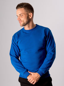 Basic Crewneck - Schwedisch Blau