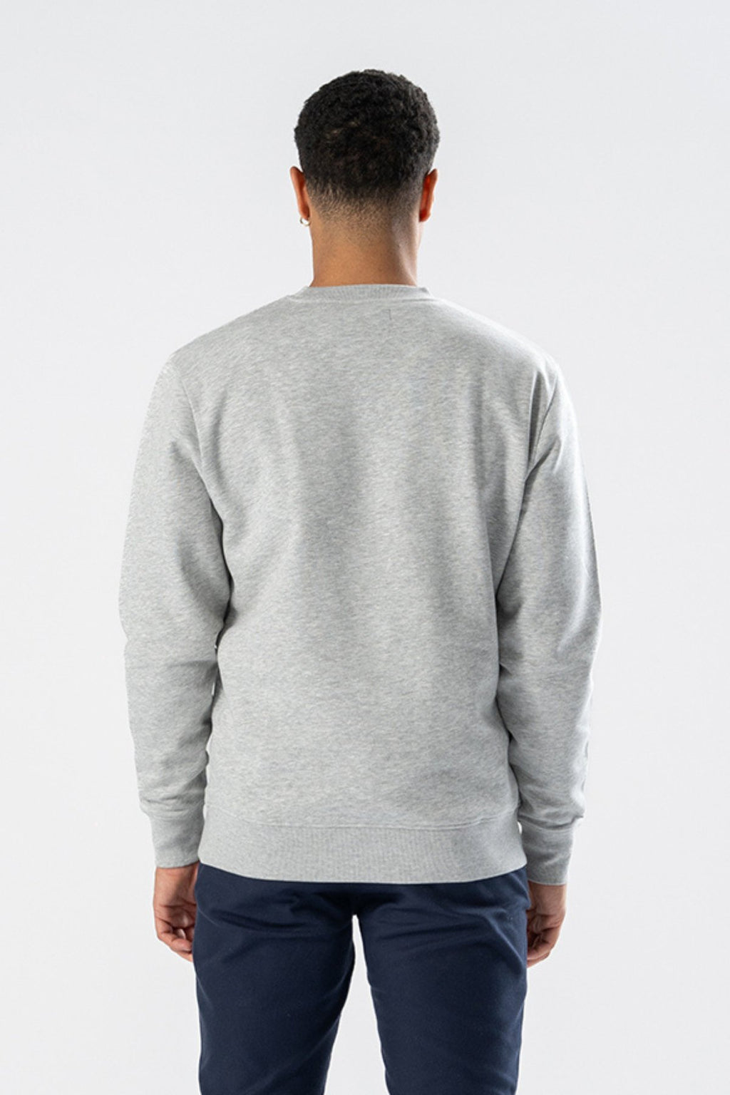 Sweatshirt Crewneck - Aschgrau