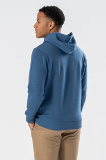 Sweatshirt Hoodie - Staubig Blau