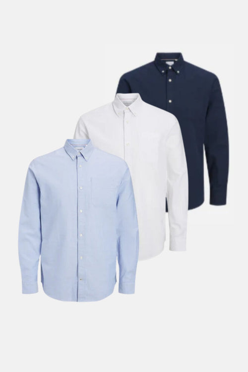 The Original Performance Oxford Shirt™️ - Package Deal (3 pcs.) (V.I.P) - TeeShoppen Group™