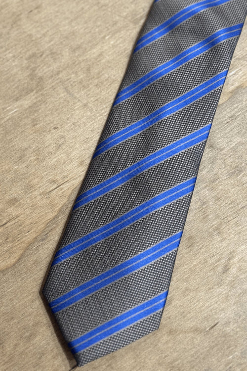 Tie - Bronze/Blue - TeeShoppen Group™